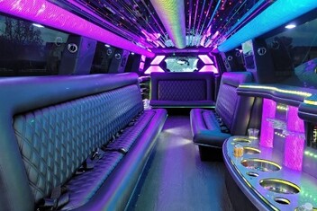 New Rochelle Limo Interior