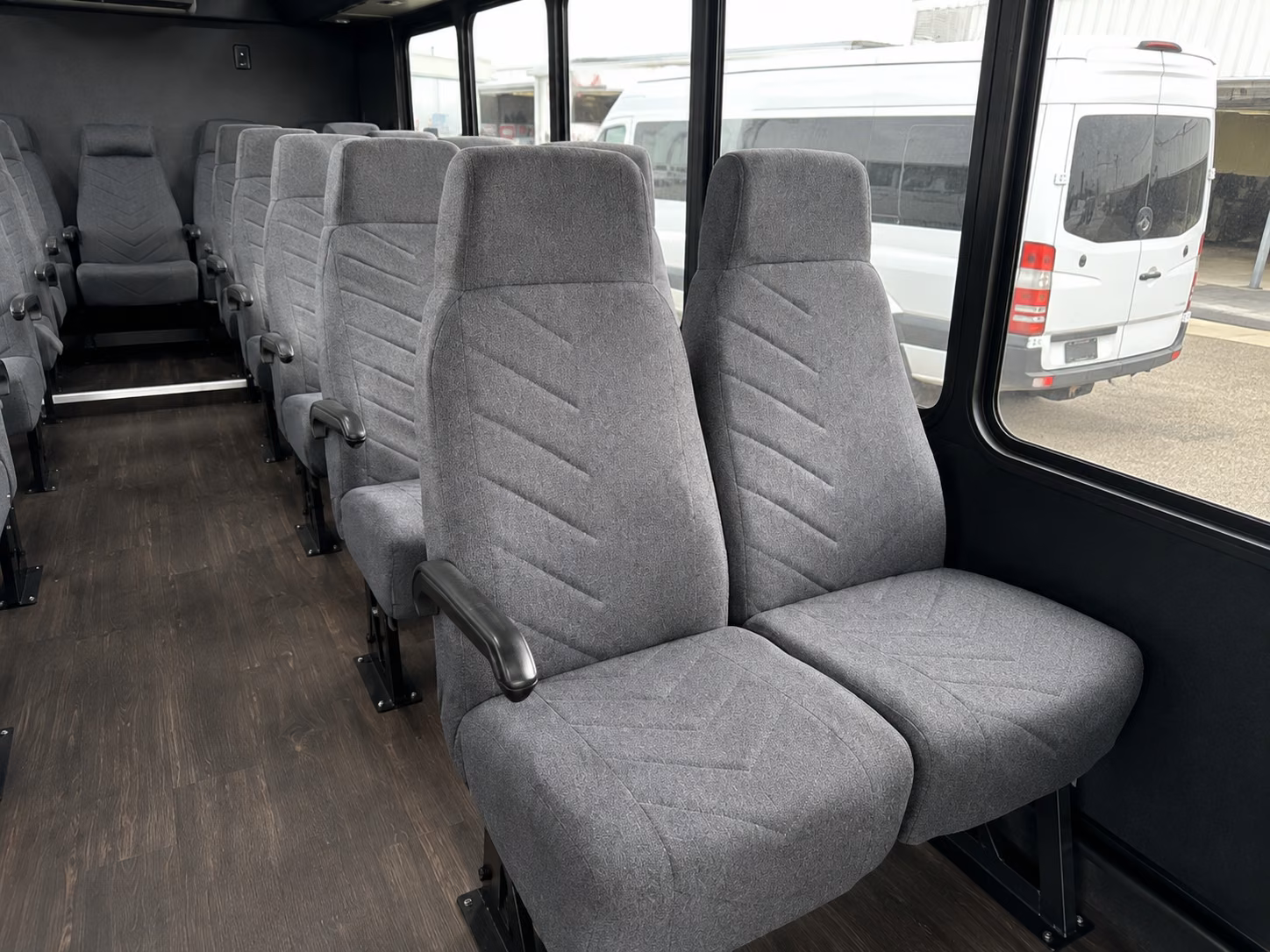 new rochelle airport transportation onboard seating