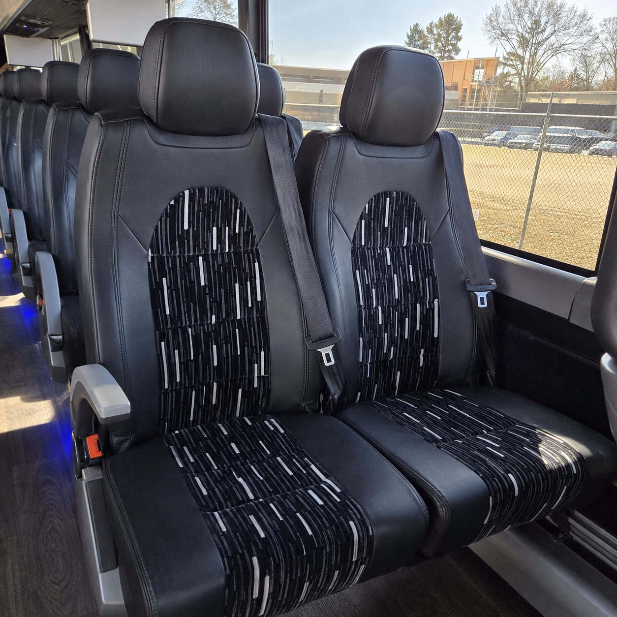 new rochelle school event transportation onboard seating