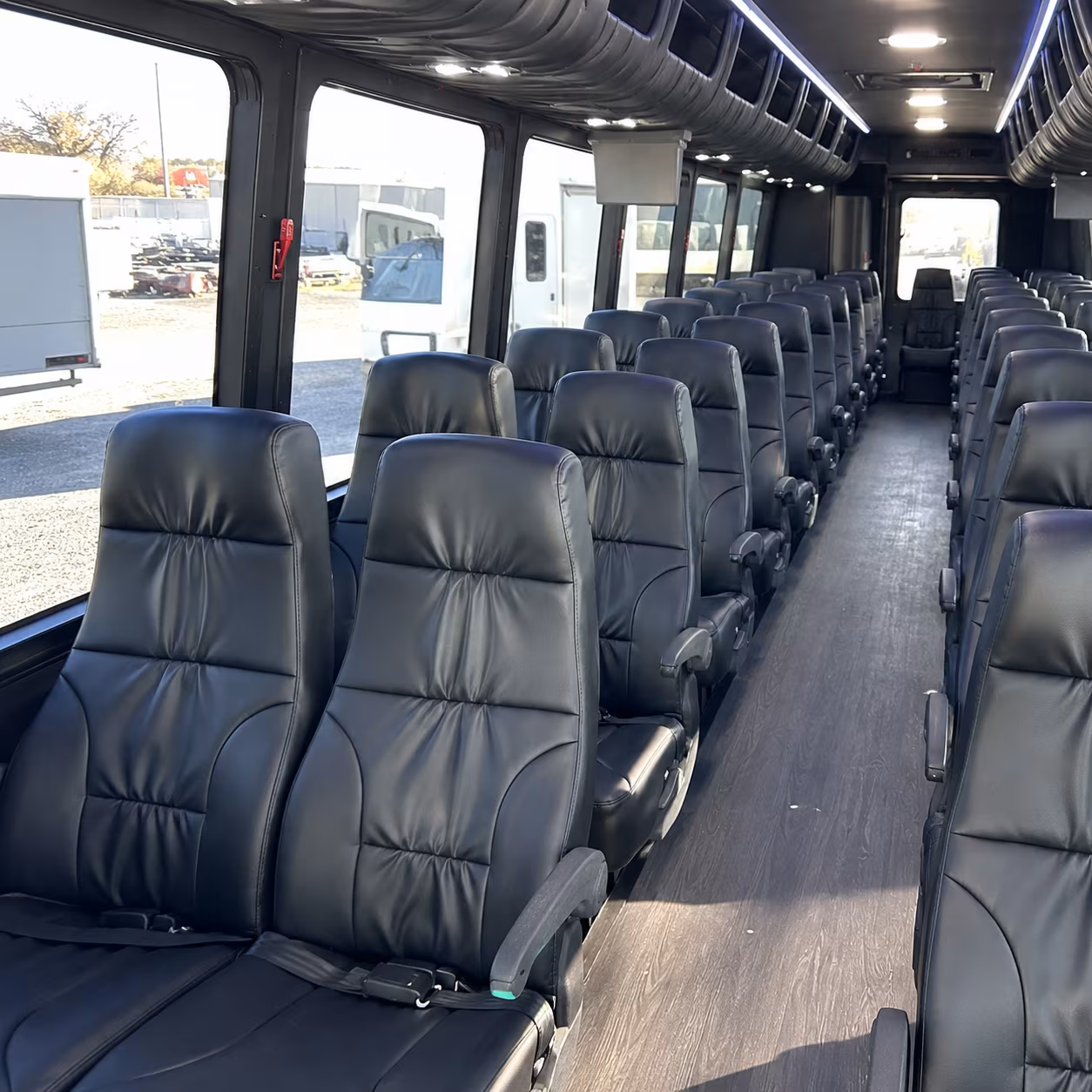 new rochelle wedding transportation onboard seating